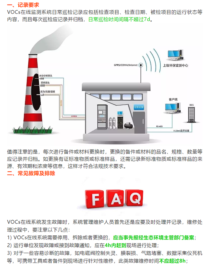 VOCs在線監(jiān)測系統(tǒng)日常運行管理要求如何？